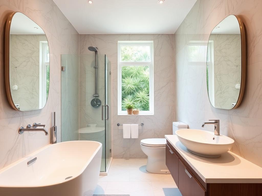 Modern Melbourne bathroom plumbed by Wet Work